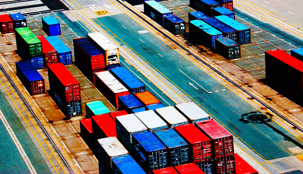 Port Shapes - FRAMED PRINT